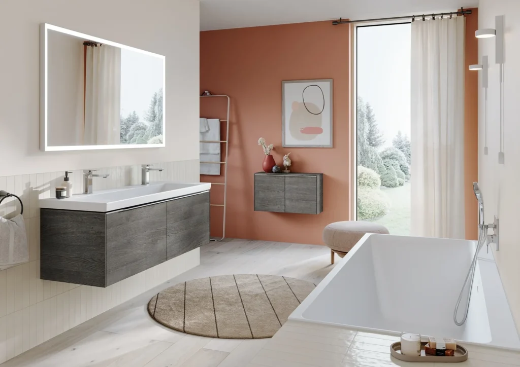 Villeroy & Boch terracotta badkamertrend